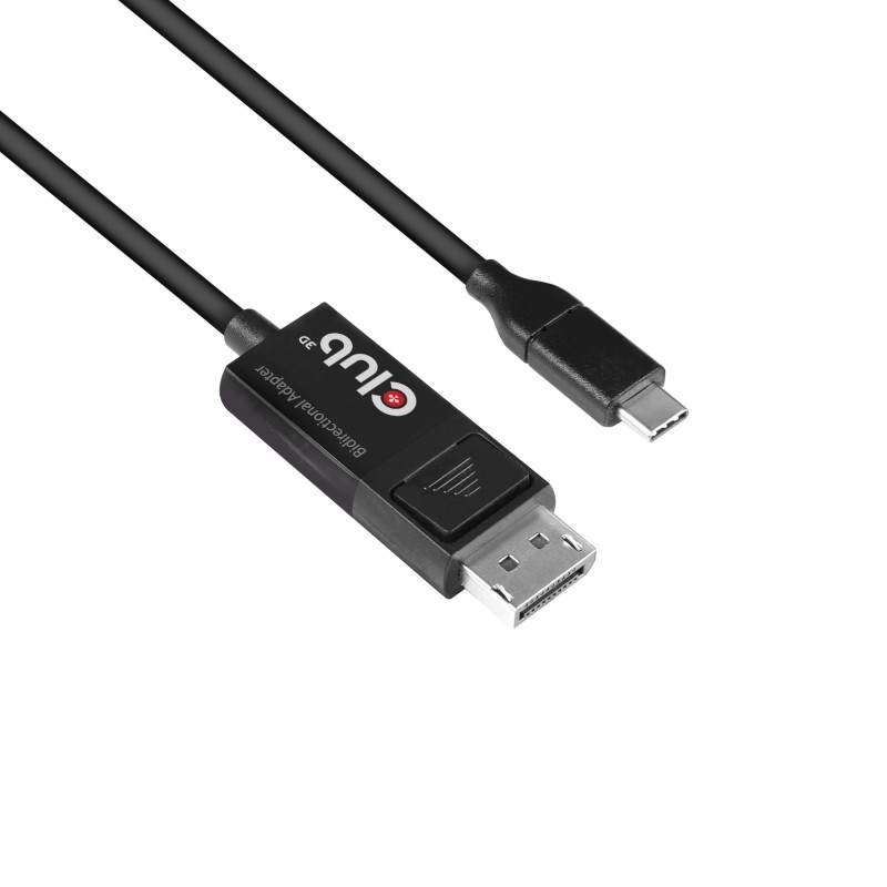 CLUB3D cac-1557 USB C Displayport 1.4 Black